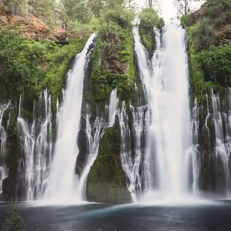 waterfalls in redding